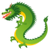 Bagaimana Dragon emoji terlihat di Joypixels.