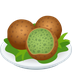 Bagaimana Falafel emoji terlihat di Joypixels.