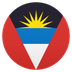 Bagaimana Flag: Antigua & Barbuda emoji terlihat di Joypixels.