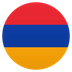 How Flag: Armenia emoji looks on Joypixels.