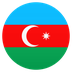 Bagaimana Flag: Azerbaijan emoji terlihat di Joypixels.