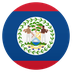 Bagaimana Flag: Belize emoji terlihat di Joypixels.