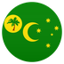 How Flag: Cocos (Keeling) Islands emoji looks on Joypixels.