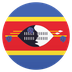 Bagaimana Flag: Eswatini emoji terlihat di Joypixels.