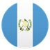 Bagaimana Flag: Guatemala emoji terlihat di Joypixels.