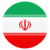 How Flag: Iran emoji looks on Joypixels.