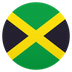 Bagaimana Flag: Jamaica emoji terlihat di Joypixels.