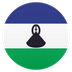 How Flag: Lesotho emoji looks on Joypixels.