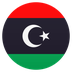 Bagaimana Flag: Libya emoji terlihat di Joypixels.