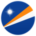 Bagaimana Flag: Marshall Islands emoji terlihat di Joypixels.