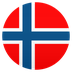 Bagaimana Flag: Norway emoji terlihat di Joypixels.