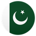 Bagaimana Flag: Pakistan emoji terlihat di Joypixels.