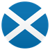 How Flag: Scotland emoji looks on Joypixels.