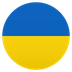 How Flag: Ukraine emoji looks on Joypixels.