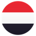 How Flag: Yemen emoji looks on Joypixels.