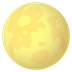 Wie Vollmond Emoji auf Joypixels aussieht.