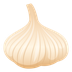 Bagaimana Garlic emoji terlihat di Joypixels.