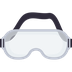 How Goggles emoji looks on Joypixels.