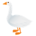 Bagaimana Goose emoji terlihat di Joypixels.