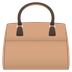 Bagaimana Handbag emoji terlihat di Joypixels.