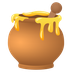 How Honey Pot emoji looks on Joypixels.