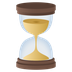 How Hourglass Not Done emoji looks on Joypixels.