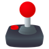 Bagaimana Joystick emoji terlihat di Joypixels.