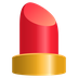 How Lipstick emoji looks on Joypixels.