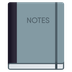 How Notebook emoji looks on Joypixels.