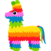 How Piñata emoji looks on Joypixels.