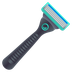 Bagaimana Razor emoji terlihat di Joypixels.