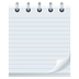 How Spiral Notepad emoji looks on Joypixels.