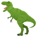 How T-Rex emoji looks on Joypixels.