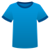 How T-Shirt emoji looks on Joypixels.