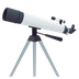 Bagaimana Telescope emoji terlihat di Joypixels.