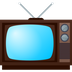 How Television emoji looks on Joypixels.