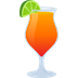 How Tropical Drink emoji looks on Joypixels.