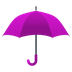 How Umbrella emoji looks on Joypixels.