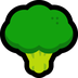 Come Broccoli emoji appare su Microsoft.