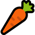 Come Carota emoji appare su Microsoft.