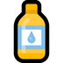 Bagaimana Lotion Bottle emoji terlihat di Microsoft.