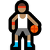 Bagaimana Person Bouncing Ball: Medium Skin Tone emoji terlihat di Microsoft.