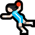 Bagaimana Woman Playing Handball: Light Skin Tone emoji terlihat di Microsoft.