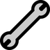 Bagaimana Wrench emoji terlihat di Microsoft.