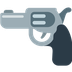 Jak wygląda emoji Pistolet w Mozilla.