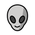 A quoi ressemblent les emoji Alien sur Openmoji.