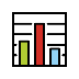 Bagaimana Bar Chart emoji terlihat di Openmoji.