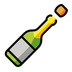 Bagaimana Bottle with Popping Cork emoji terlihat di Openmoji.