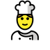 Bagaimana Cook emoji terlihat di Openmoji.