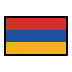 Bagaimana Flag: Armenia emoji terlihat di Openmoji.